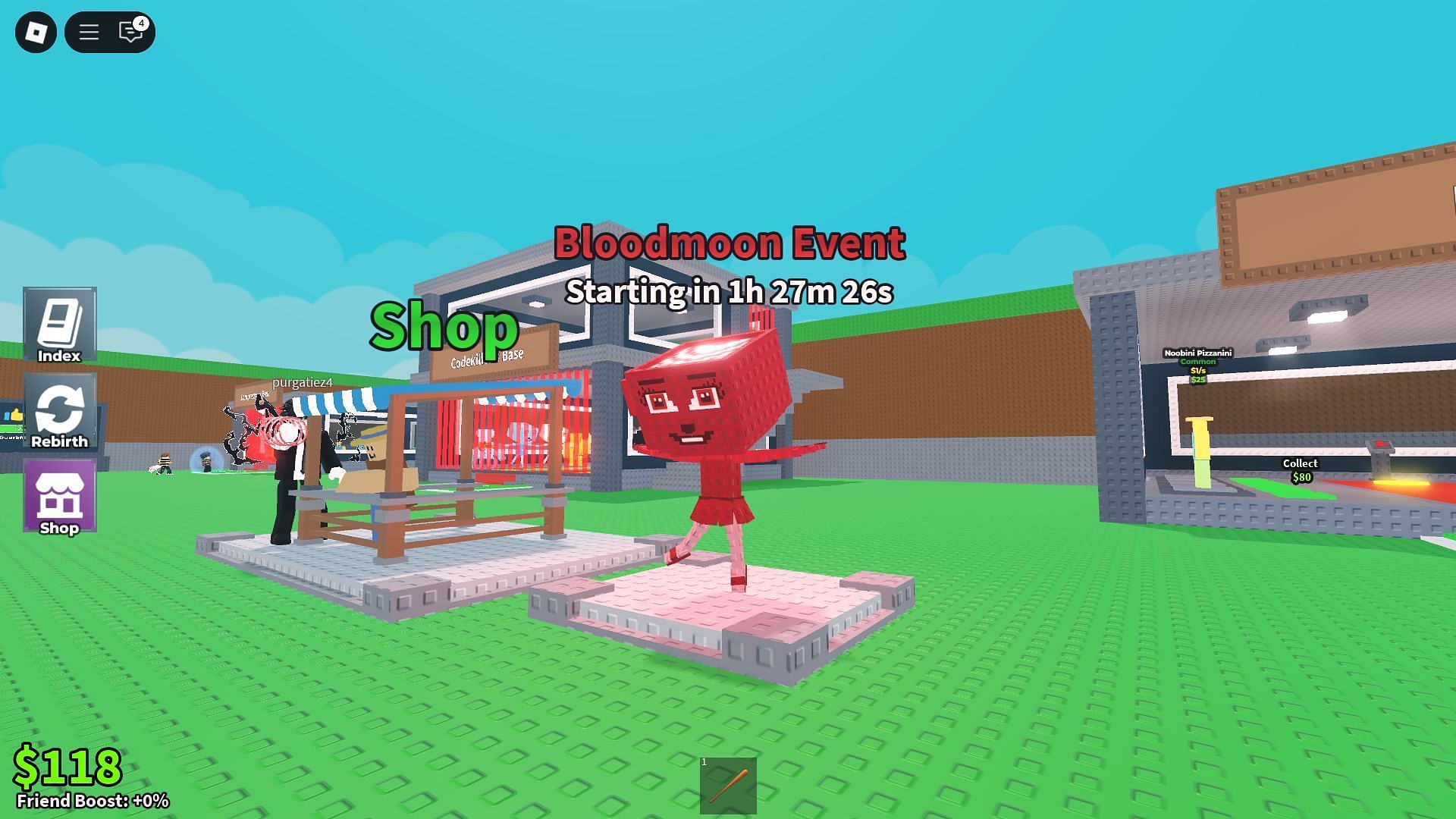 The Bloodmoon Event timer (Image via Roblox)